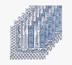 Open Box: Provence Avignon Cotton Napkins, Set of 6 - Blue