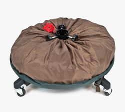 Upright Tree Storage Bag with Rolling Tree Stand