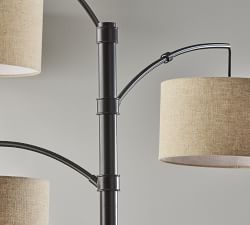 Brendan 3-Arm Metal Arc Floor Lamp (82&quot;)