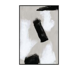 In The Moment Framed Canvas Print