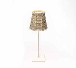 Zafferano Wicker Shade For Poldina Lights