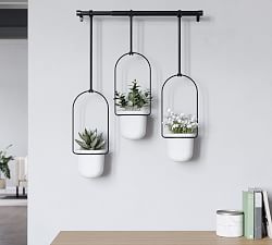 Hanging Wall Planters - Set of 3