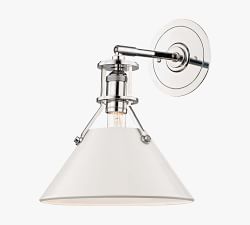 Jocelyn Flared Enamel Sconce (11'')