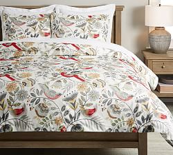 Jolly Bird Organic Percale Duvet Cover &amp; Shams