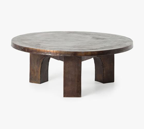 Marsh Iron Round Coffee Table