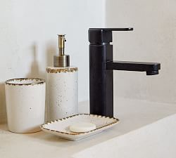 Open Box: Matte Glaze Casafina Toscana Stoneware Bathroom Accessories
