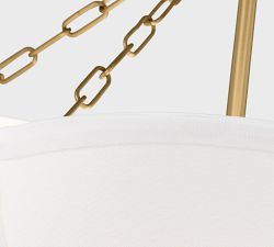 Rosy Round Flush Mount (19")
