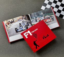 F1 (Formula One) Heroes Leather-Bound Book