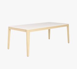 Chambers 7-Piece Rectangular Dining Table Set - White