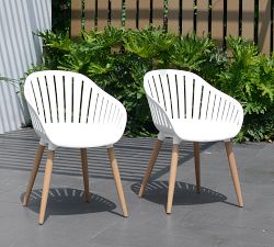 Chambers 7-Piece Rectangular Dining Table Set - White