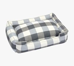 Checkered Lounge Pet Bed