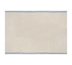 Handmade Block-Print Striped Tea Towels, Set of 2