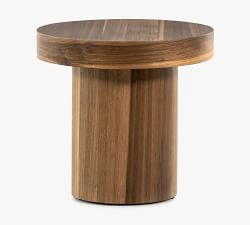 Terri Round Pedestal End Table