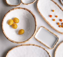 Bamboo Outdoor Melamine Salad Bowl