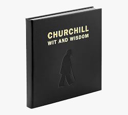 Churchill Wit And Wisdom Leather-Bound Book