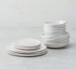 Fortessa Cloud Terre No. 2 Stoneware 16-Piece Dinnerware Set