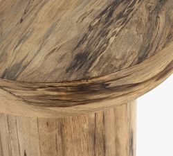 Terri Round Pedestal End Table