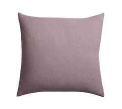 Open Box: Classic Belgian Flax Linen Knife Edge Sham, Euro, Set of 2 - Fig