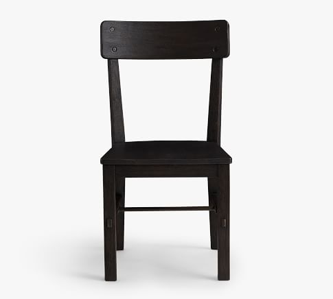 Benchwright Dining Chair, Blackened Oak