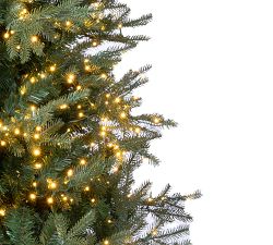 Pre-lit Faux Natural Cut Portland Pine