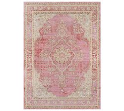 Open Box: Carina Synthetic Rug, 2.7' x 8' - Pink Multi