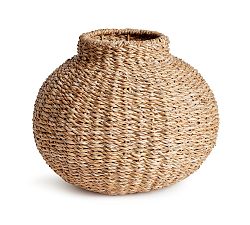 Open Box: Seagrass Round Vase