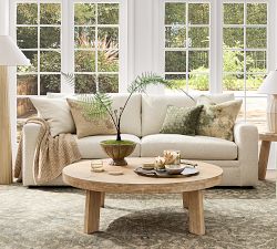 Heathered Ribbed Throw