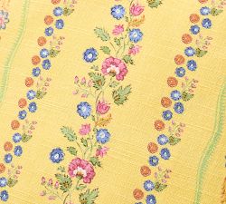 Spring Garden Bunny Printed Pillow