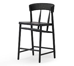 Open Box: Nellie Counter Stool (26") - Black Oak