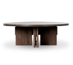 Enid Teak Round Outdoor Coffee Table (48")