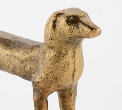Brass Dachshund Object