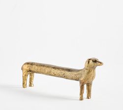 Brass Dachshund Object