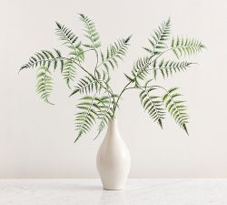 Faux Oversized Fern Branch
