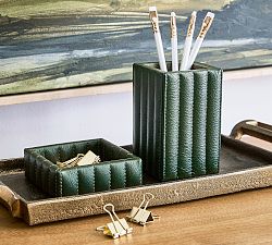 Elliot Faux Leather Office Accessories