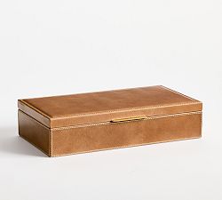 Wyatt Leather Jewelry Box