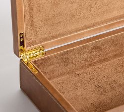 Wyatt Leather Jewelry Box