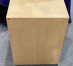 Open Box: Folsom Rectangular End Table, 26" - Cerused Natural