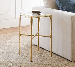 Bodhi Square Glass Accent Table (12")