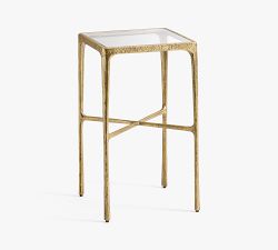 Bodhi Square Glass Accent Table (12")