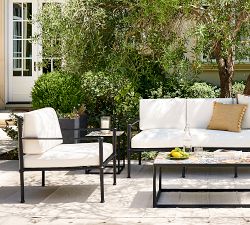 Ellis Metal Outdoor Lounge Chair