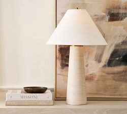 Harbor Rattan Table Lamp (22")