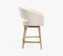 Baldwin Upholstered Swivel Stool