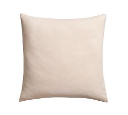 Open Box: Classic Belgian Flax Linen Knife Edge Sham, Euro, Set of 3 - Rosewater