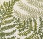 Fern Botanical Embroidered Pillow