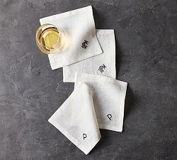 Mason Cocktail Napkins - Set of 4