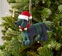 Plaid Dog Ornament