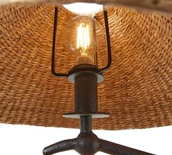 Frannie Iron Linear Pendant (56")