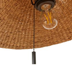 Frannie Iron Tripod Table Lamp (22")