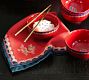 Lunar New Year Stoneware Rice Bowls - Set of 4