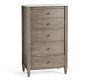 Alexandra Marble 5-Drawer Tall Dresser (30&quot;)